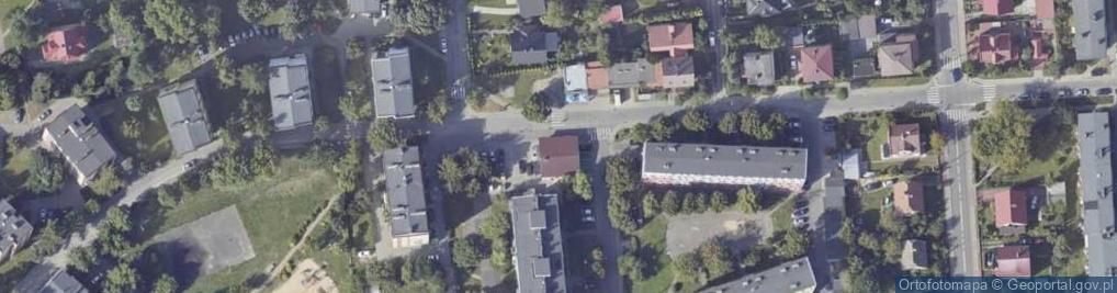 Zdjęcie satelitarne DHL POP ŻABKA