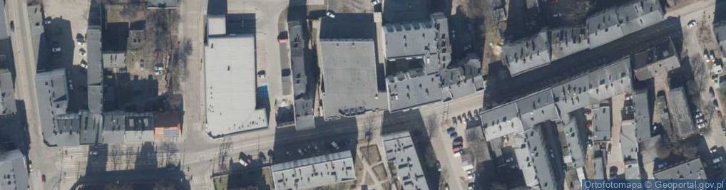 Zdjęcie satelitarne DHL POP ŻABKA