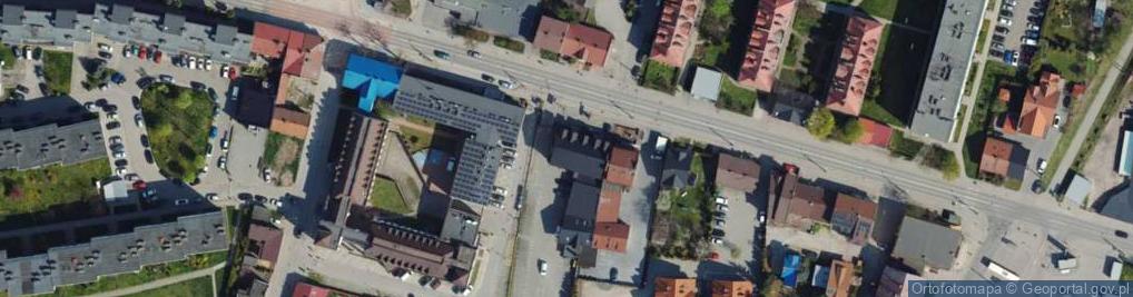 Zdjęcie satelitarne DHL POP ŻABKA