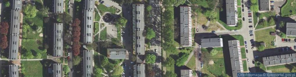 Zdjęcie satelitarne DHL POP ŻABKA