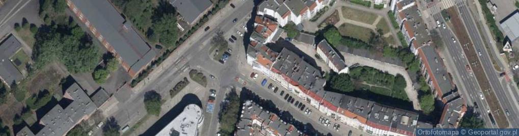 Zdjęcie satelitarne DHL POP ŻABKA