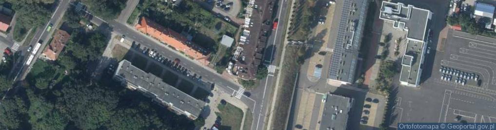 Zdjęcie satelitarne DHL POP ŻABKA