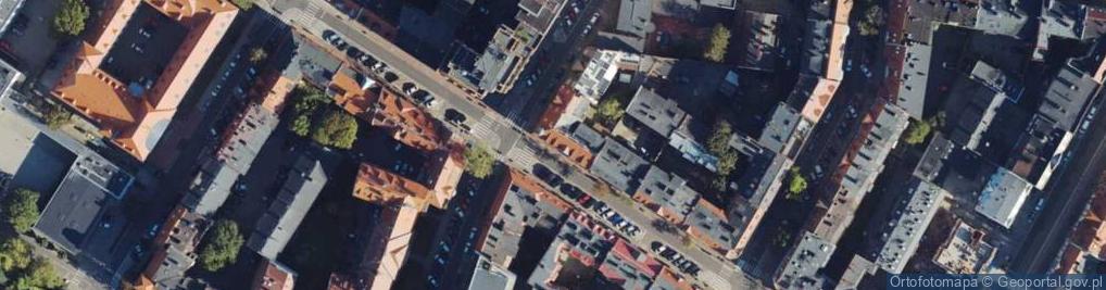 Zdjęcie satelitarne DHL POP ŻABKA