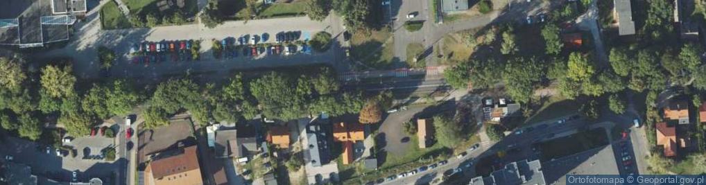 Zdjęcie satelitarne DHL POP ŻABKA