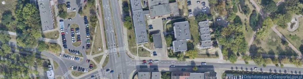 Zdjęcie satelitarne DHL POP ŻABKA