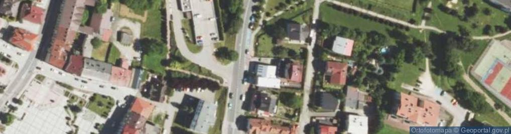 Zdjęcie satelitarne DHL POP ŻABKA