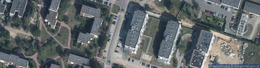 Zdjęcie satelitarne DHL POP ŻABKA
