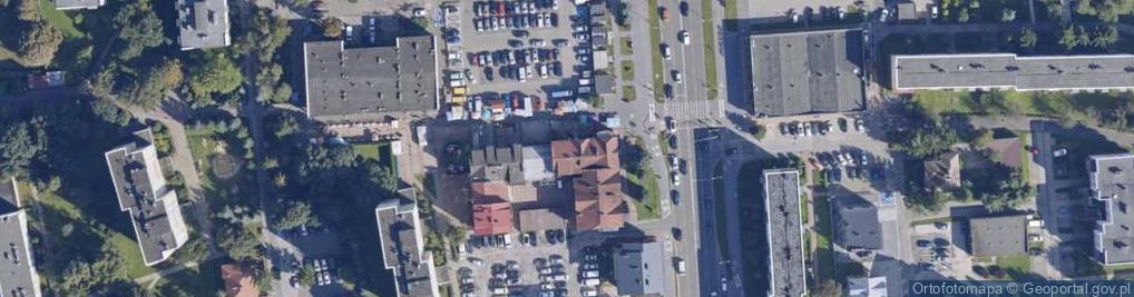 Zdjęcie satelitarne DHL POP ŻABKA