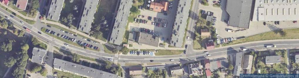 Zdjęcie satelitarne DHL POP ŻABKA