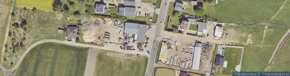 Zdjęcie satelitarne DHL POP ŻABKA