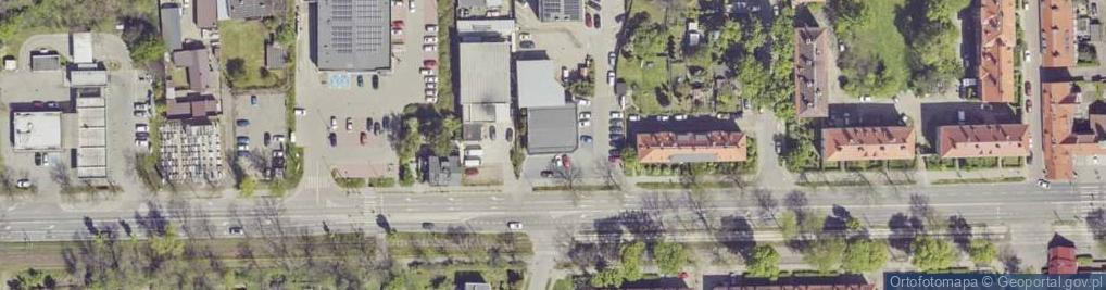 Zdjęcie satelitarne DHL POP ŻABKA