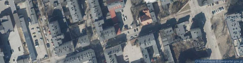 Zdjęcie satelitarne DHL POP ŻABKA