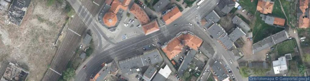 Zdjęcie satelitarne DHL POP ŻABKA