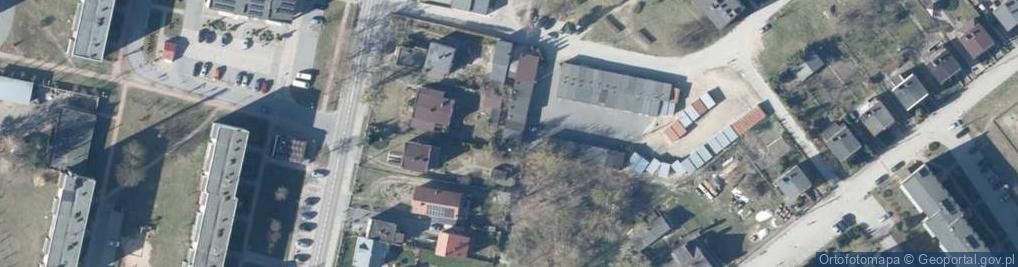 Zdjęcie satelitarne DHL POP ŻABKA