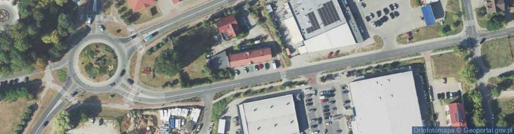 Zdjęcie satelitarne DHL POP ŻABKA