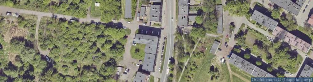 Zdjęcie satelitarne DHL POP ŻABKA