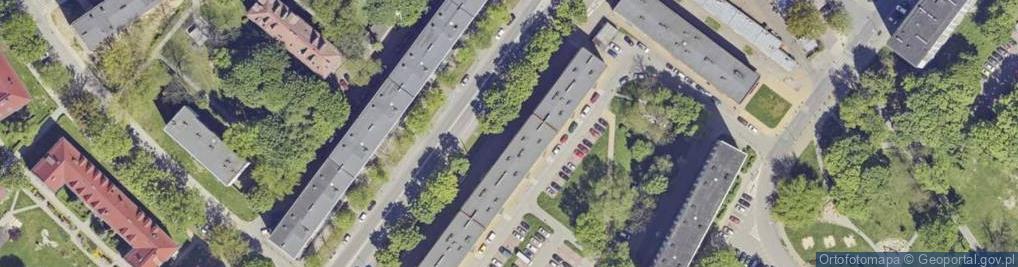 Zdjęcie satelitarne DHL POP ŻABKA