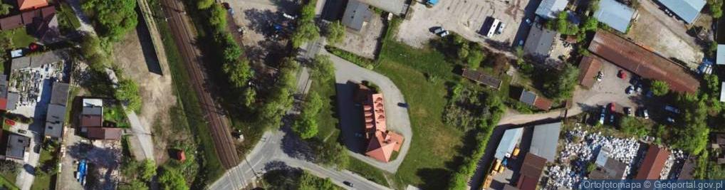 Zdjęcie satelitarne DHL POP ŻABKA