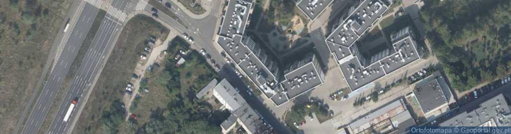 Zdjęcie satelitarne DHL POP ŻABKA