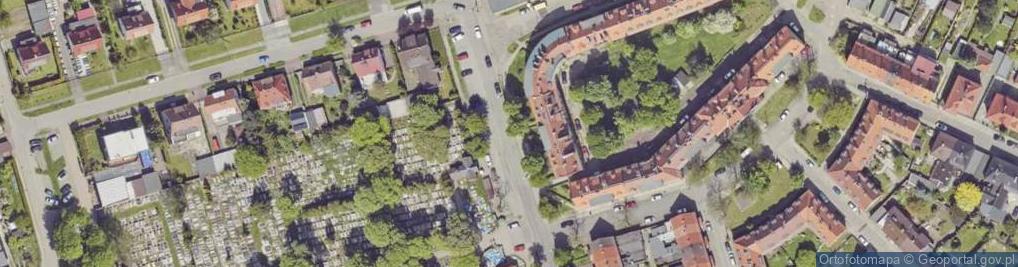 Zdjęcie satelitarne DHL POP ŻABKA