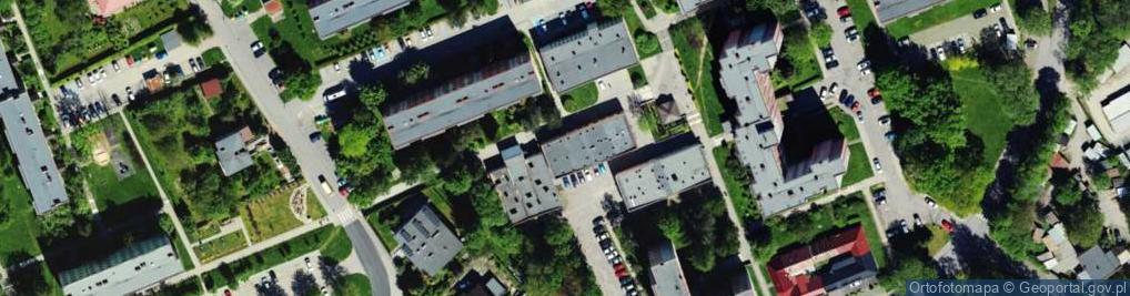 Zdjęcie satelitarne DHL POP ŻABKA