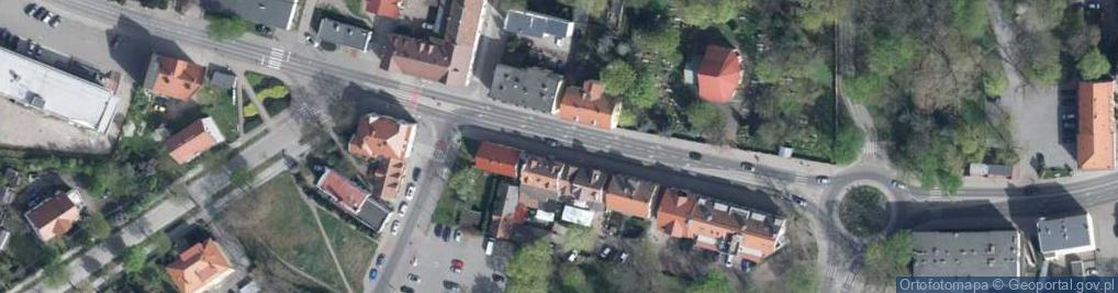 Zdjęcie satelitarne DHL POP ŻABKA