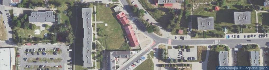 Zdjęcie satelitarne DHL POP ŻABKA