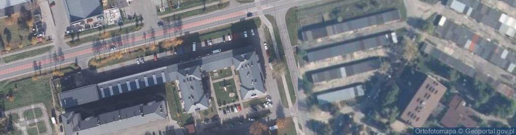 Zdjęcie satelitarne DHL POP ŻABKA