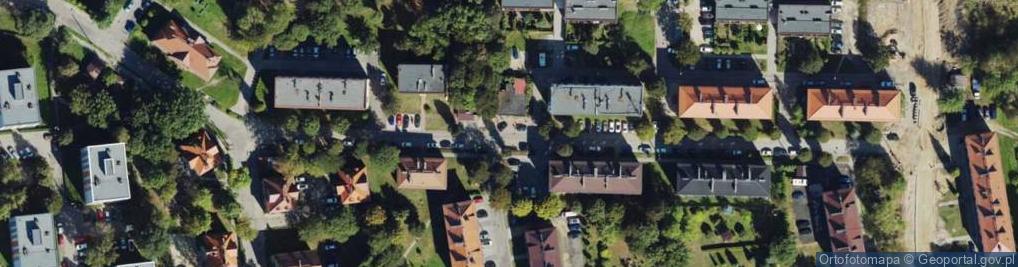 Zdjęcie satelitarne DHL POP ŻABKA