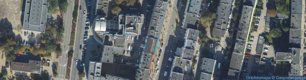 Zdjęcie satelitarne DHL POP ŻABKA