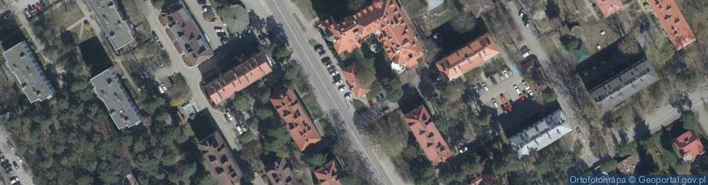 Zdjęcie satelitarne DHL POP ŻABKA