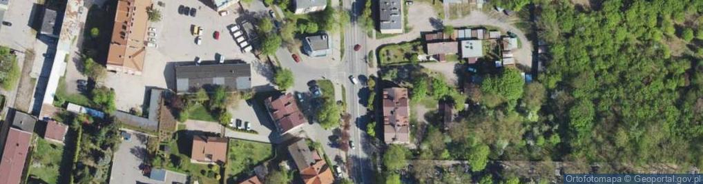 Zdjęcie satelitarne DHL POP ŻABKA