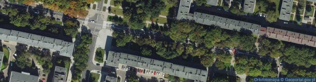 Zdjęcie satelitarne DHL POP ŻABKA