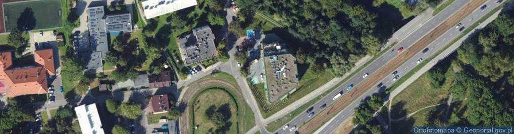 Zdjęcie satelitarne DHL POP ŻABKA