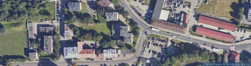 Zdjęcie satelitarne DHL POP ŻABKA