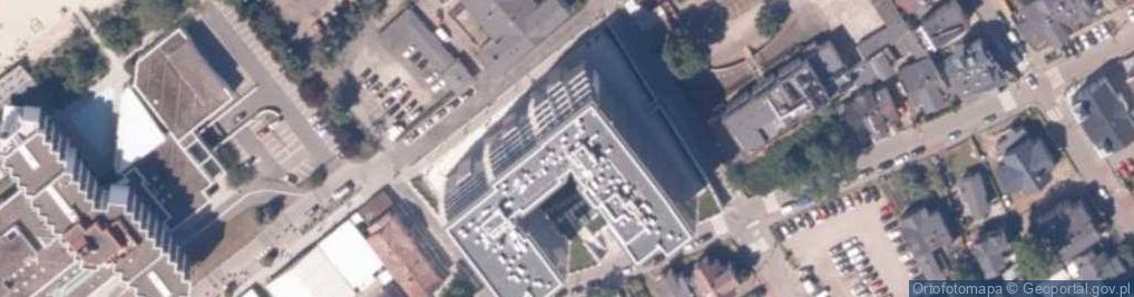 Zdjęcie satelitarne DHL POP Żabka