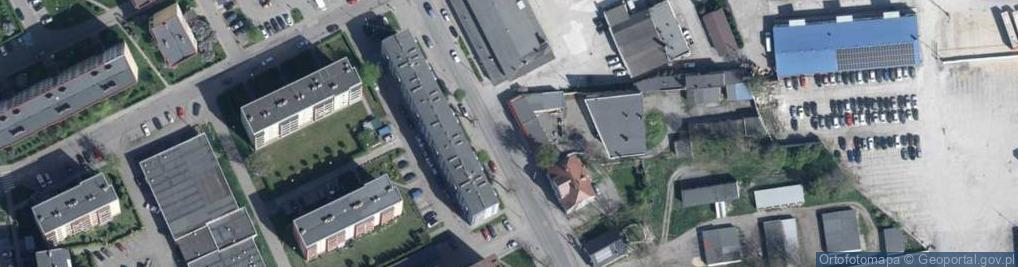 Zdjęcie satelitarne DHL POP ŻABKA