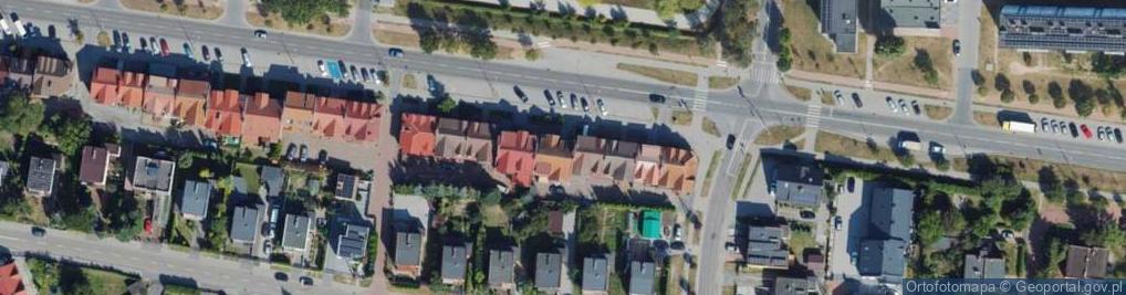 Zdjęcie satelitarne DHL POP ŻABKA