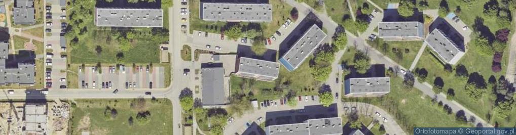 Zdjęcie satelitarne DHL POP ŻABKA