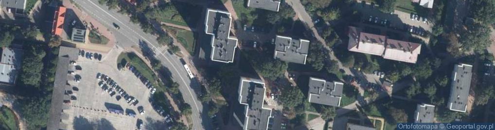 Zdjęcie satelitarne DHL POP ŻABKA