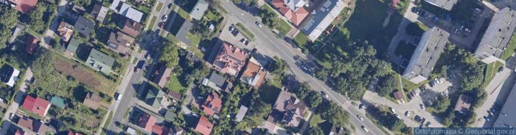 Zdjęcie satelitarne DHL POP ŻABKA