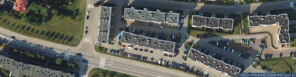 Zdjęcie satelitarne DHL POP ŻABKA