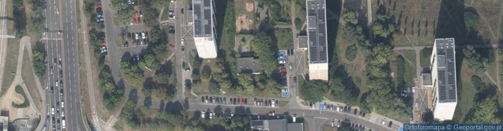 Zdjęcie satelitarne DHL POP ŻABKA