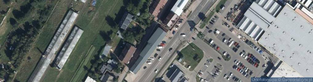 Zdjęcie satelitarne DHL POP ŻABKA