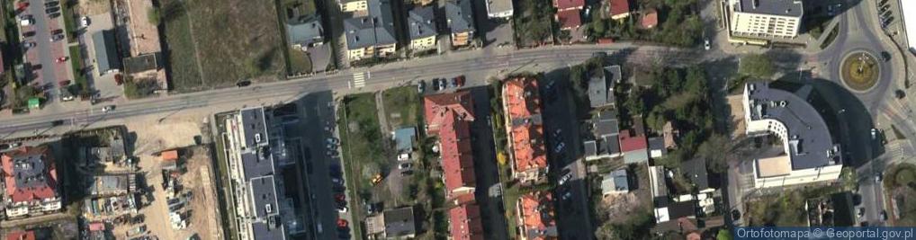 Zdjęcie satelitarne DHL POP ŻABKA