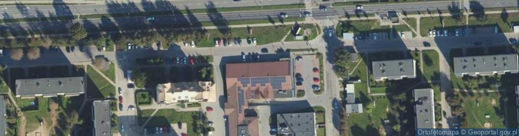 Zdjęcie satelitarne DHL POP ŻABKA