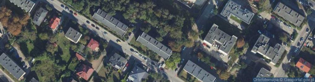 Zdjęcie satelitarne DHL POP ŻABKA