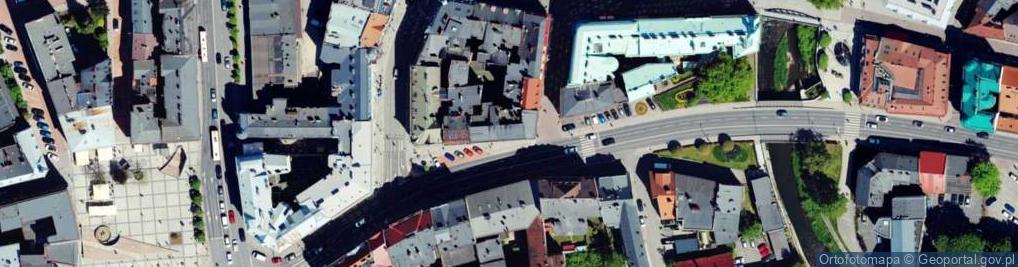 Zdjęcie satelitarne DHL POP ŻABKA