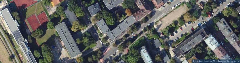 Zdjęcie satelitarne DHL POP ŻABKA