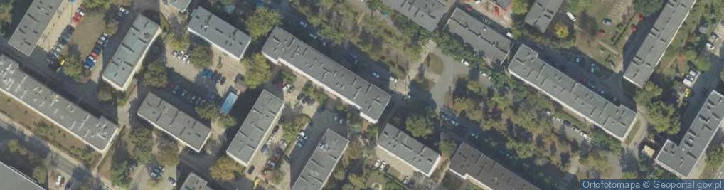 Zdjęcie satelitarne DHL POP ŻABKA